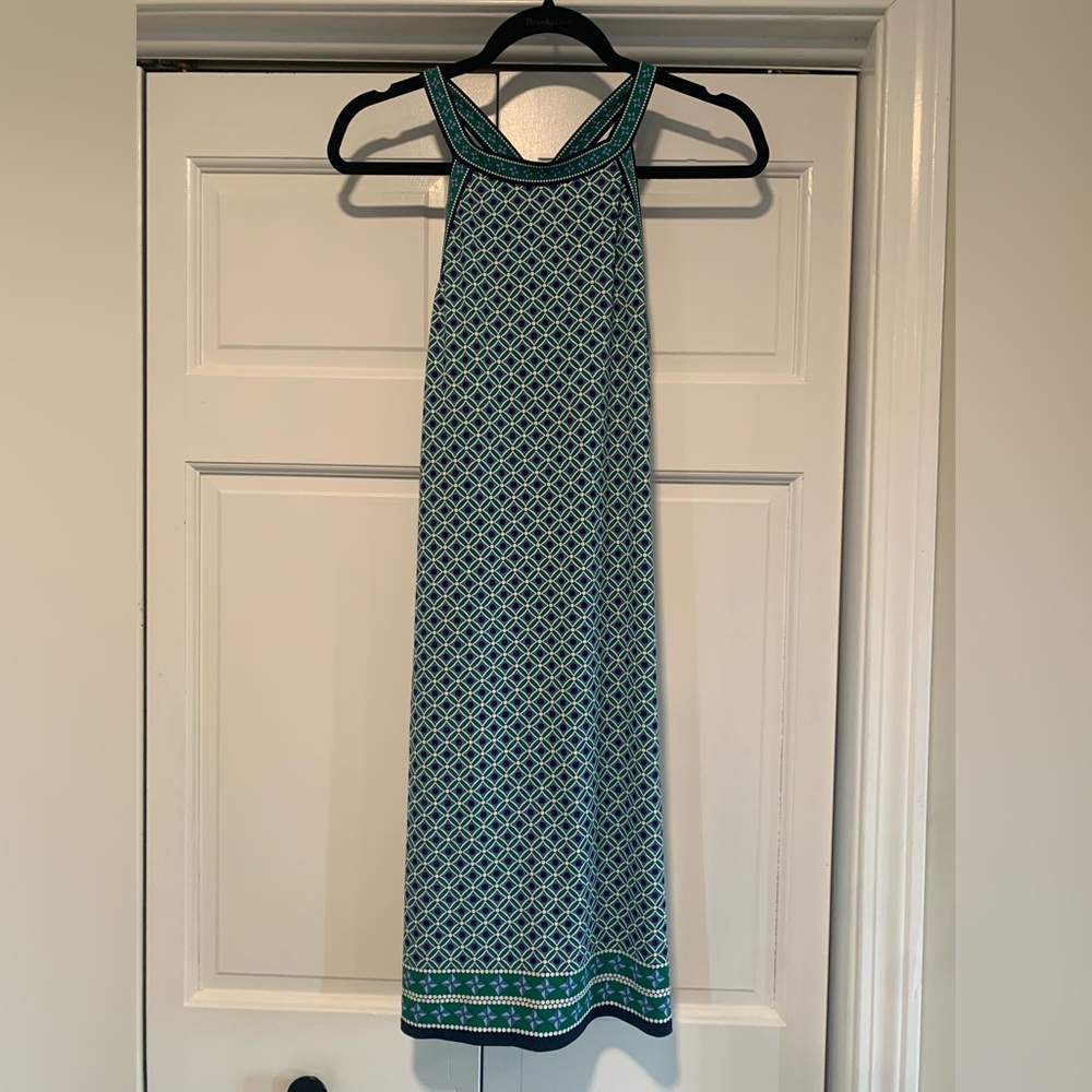 NWT Max Studio geometric racerback dress size large